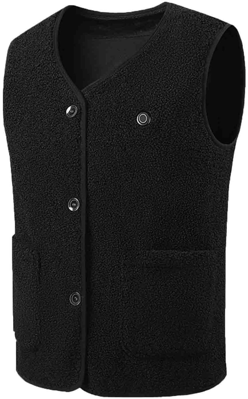 Upgraded Heated Vest for Men and Women UK Clearance Heated Body Warmer USB Rechargeable Electric Heating Gilet Multi Heating Zones Unisex Heated Waistcoat Winter Thermal Jacket for Riding Skiing - Amazing Gadgets Outlet