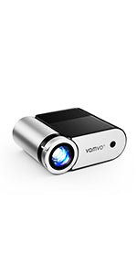 Vamvo YG300 Pro LED Video Projector, Portable Movie Projector Support 1080p, Children's Gift, Compatible with Smartphone/PS4/Firestick - Amazing Gadgets Outlet