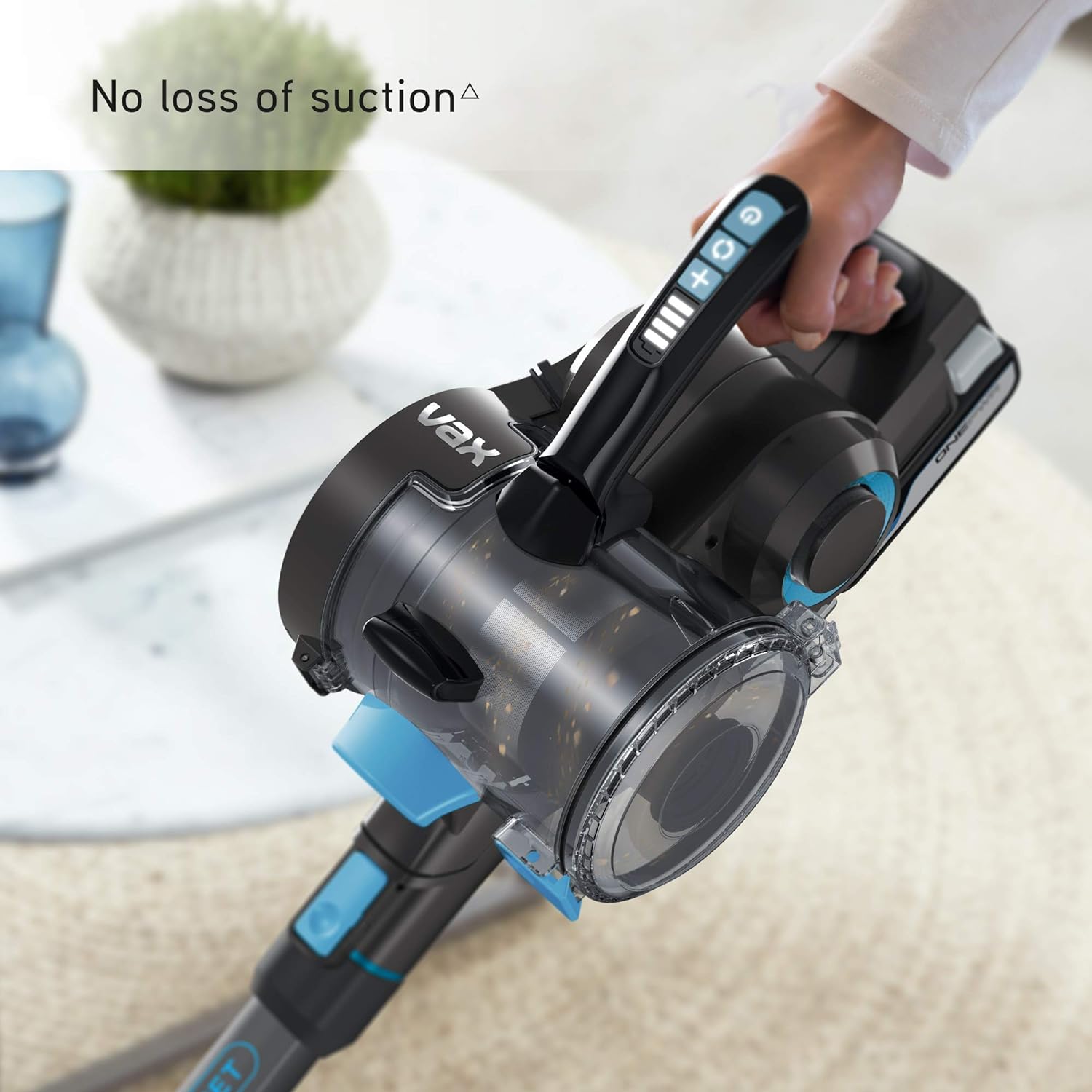 Vax Blade 4 Pet Cordless Vacuum Cleaner | Up to 45min Runtime | Pet Tool – CLSV - B4KP, Graphite/Cyan Blue - Amazing Gadgets Outlet