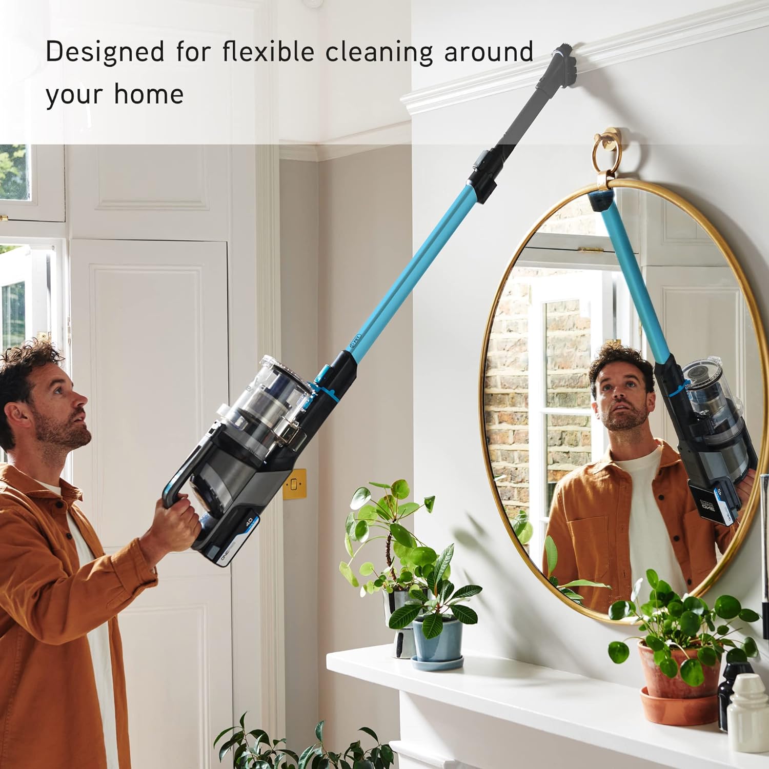 Vax Pace Pet Cordless Vacuum Cleaner | Pet Tool | Up to 40min Runtime | High Performance Cleaning - CLSV - VPKA - ‎Grey/Blue - Amazing Gadgets Outlet