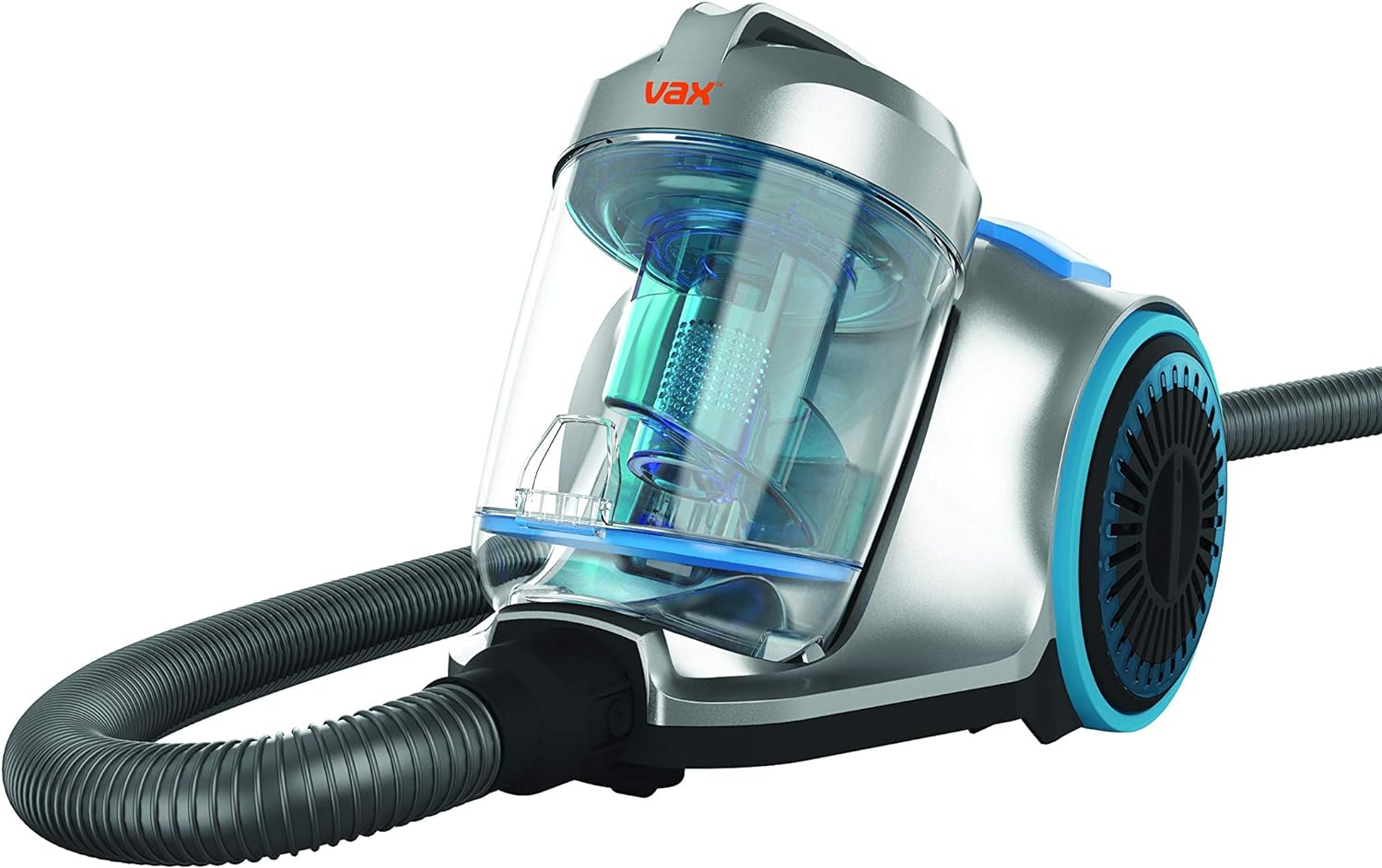 Vax Pick Up Pet Cylinder Vacuum Cleaner | Compact design, with enhanced HEPA filtration | Ideal for homes with pets - CVRAV013, Silver - Amazing Gadgets Outlet