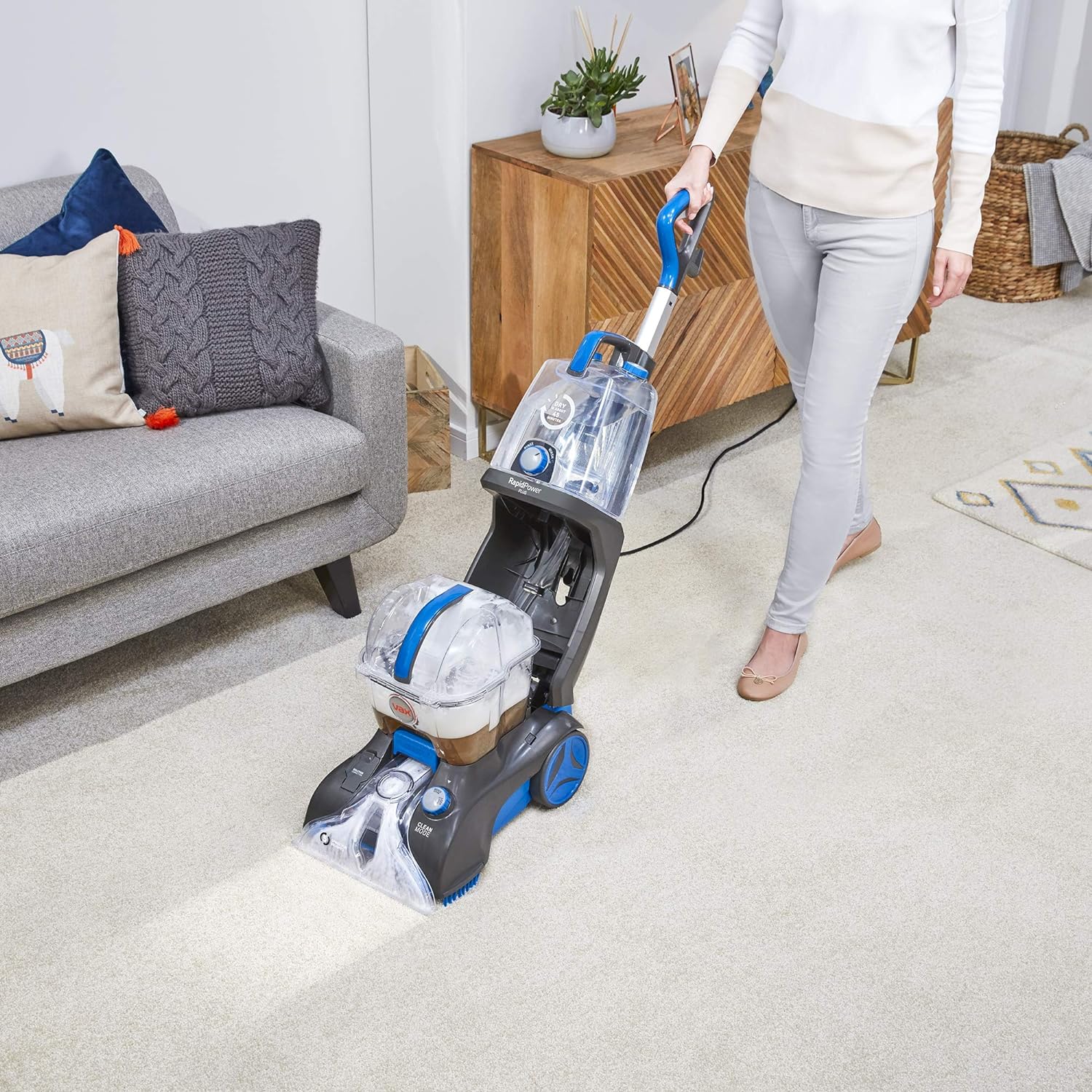 Vax Rapid Power Plus Carpet Cleaner |Includes Additional Tools | Deep Clean and Leaves Carpets Dry in less than 1hr | XL Tank Capacity - CWGRV021, 2.5 Litre, Graphite, 240W   Import  Single ASIN  Import  Multiple ASIN ×Product customization - Amazing Gadgets Outlet