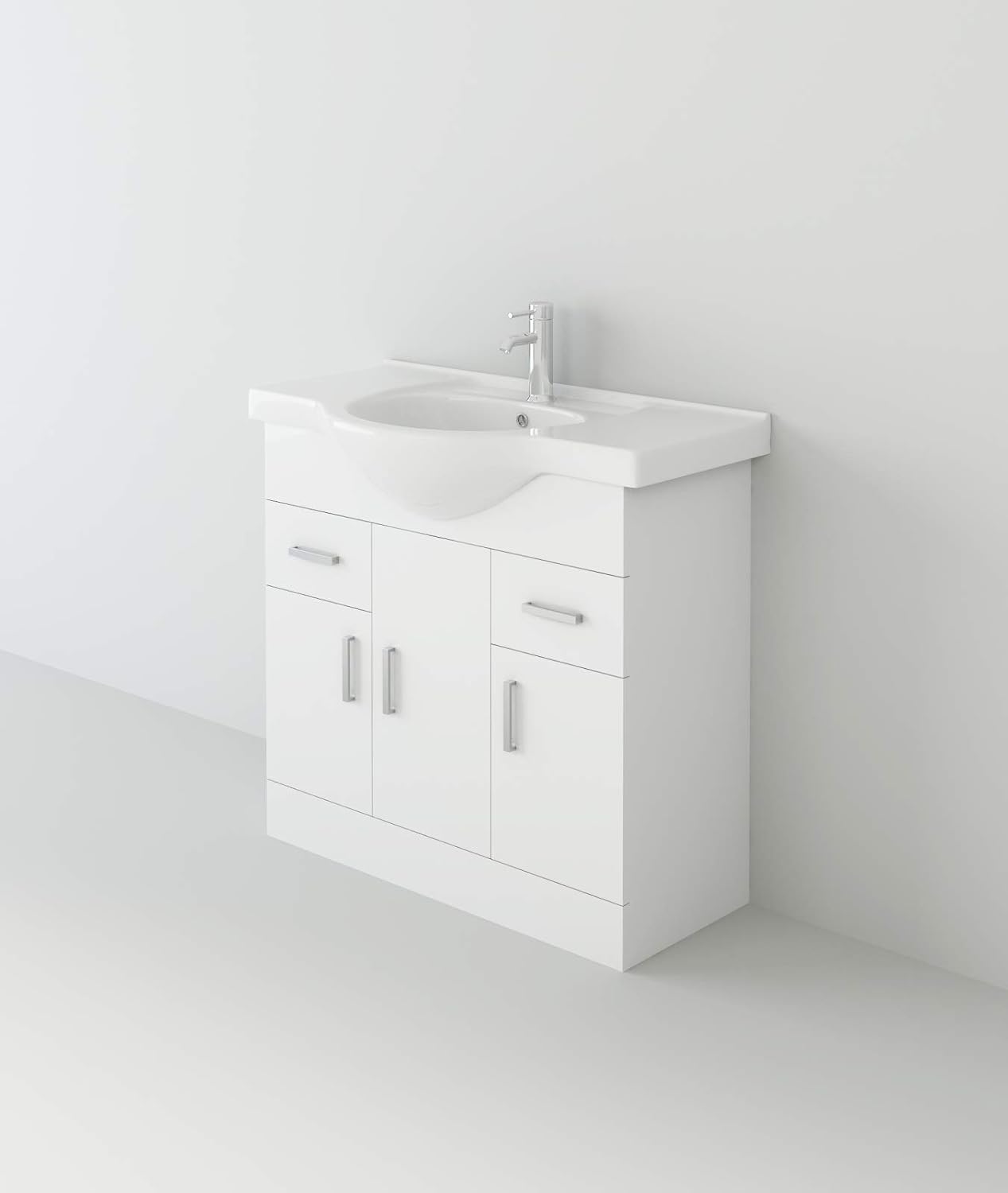 VeeBath Linx Bathroom Furniture Combination Set with Vanity Basin Cabinet, WC Toilet Unit, Pan & Cistern Pack - 1350mm   Import  Single ASIN  Import  Multiple ASIN ×Product customization General Description Gallery Reviews Variations - Amazing Gadgets Outlet