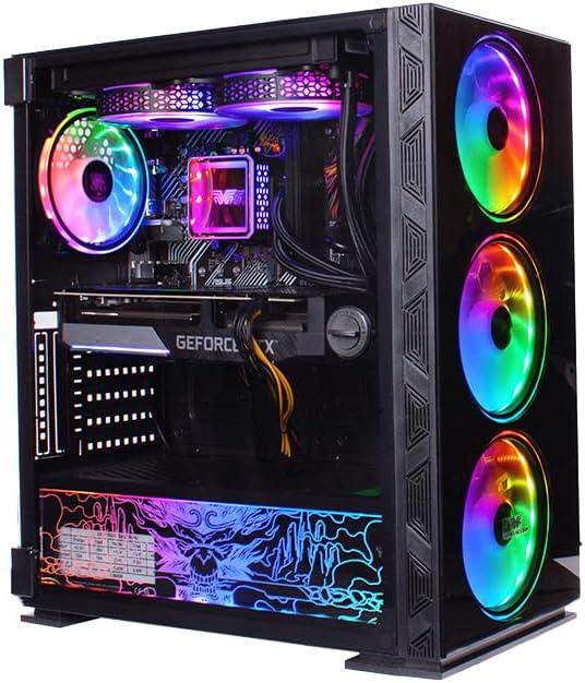 Veno Scorp Gaming PC AMD Ryzen 5 5500 Processor Nvidia RTX 3060 12GB Graphics Card - 16GB 3200MHz Ram - 1TB NVMe SSD - 800W PSU - Windows 11 - WiFi - Titan 6 - Amazing Gadgets Outlet