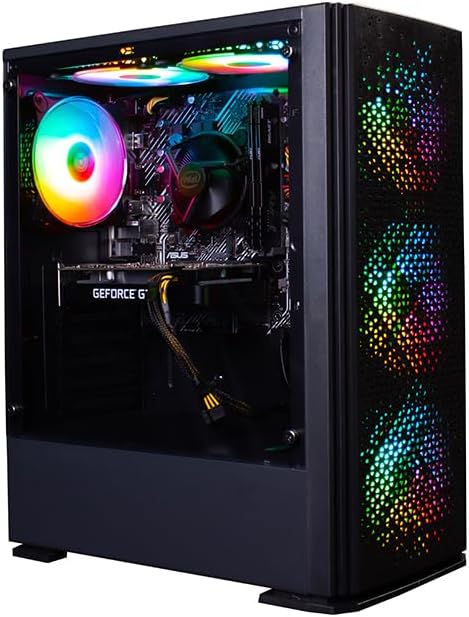 Veno Scorp Gaming PC AMD Ryzen 5 5500 Processor Nvidia RTX 3060 12GB Graphics Card - 16GB 3200MHz Ram - 1TB NVMe SSD - 800W PSU - Windows 11 - WiFi - Titan 6 - Amazing Gadgets Outlet