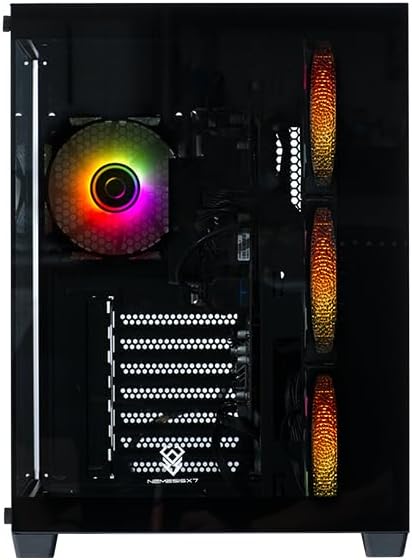 Veno Scorp Gaming PC Desktop Computer: i7 - 3770 3.90Ghz - 16GB RAM - GT 730 2GB - 1TB NVME SSD - 500W 80+ PSU - Nemesis RGB Gaming Case - WIFI - WINDOWS 10 - Amazing Gadgets Outlet