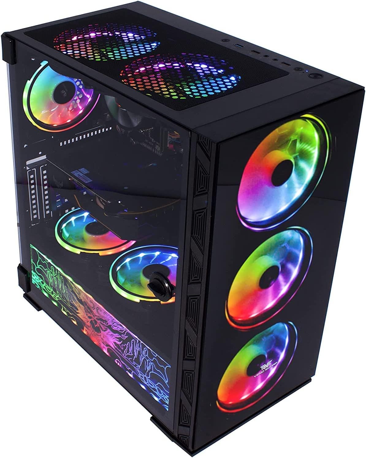 Veno Scorp Gaming PC: Intel i7 13700F CPU | NVIDIA GeForce RTX 4060 Ti 8GB GDDR6| 16GB 3600MHz | Asus H610 series | 256GB NVME | Neonzilla 8| Windows 11 - Amazing Gadgets Outlet