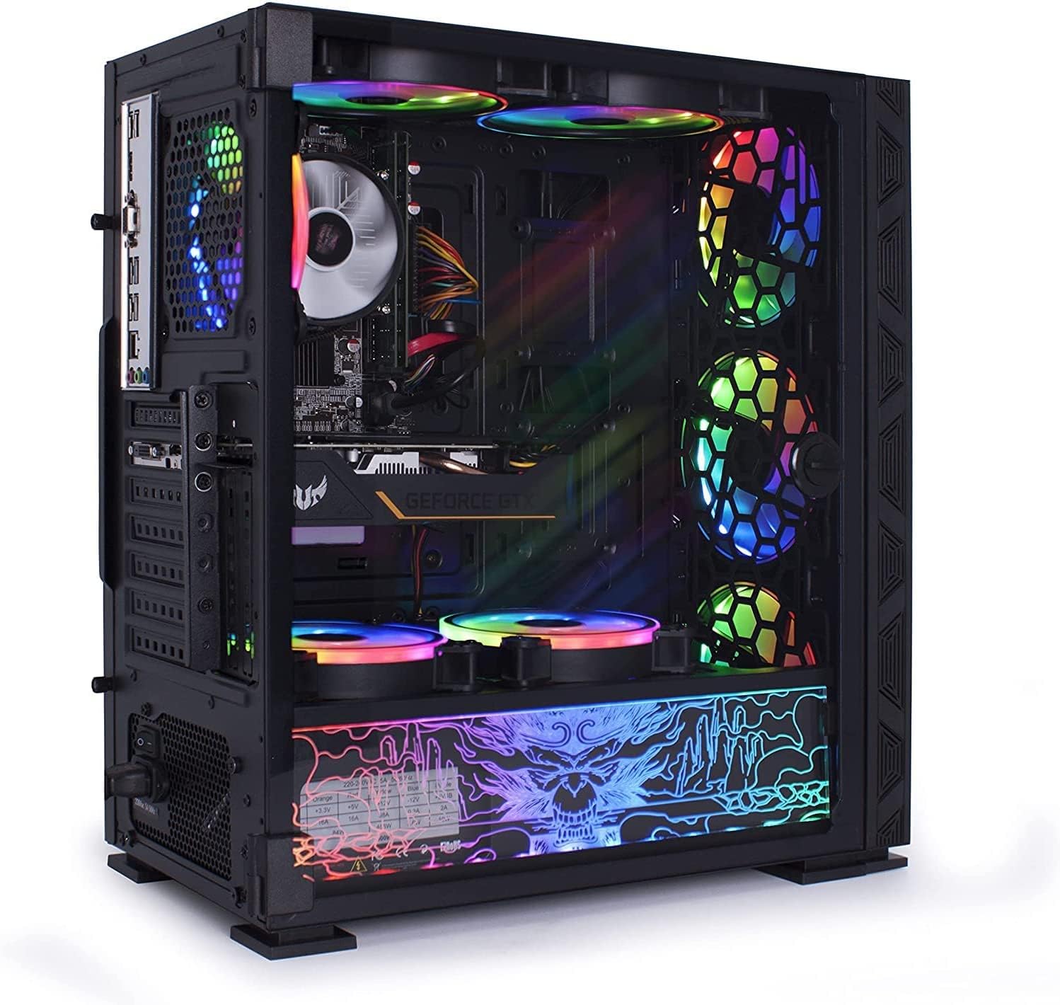 Veno Scorp Gaming PC: Intel i7 13700F CPU | NVIDIA GeForce RTX 4060 Ti 8GB GDDR6| 16GB 3600MHz | Asus H610 series | 256GB NVME | Neonzilla 8| Windows 11 - Amazing Gadgets Outlet