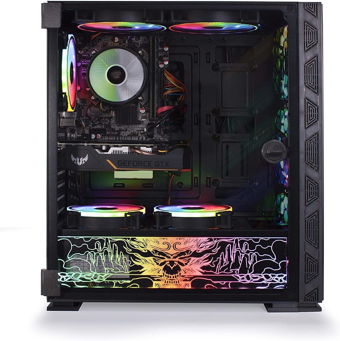 Veno Scorp Gaming PC: Intel i7 13700F CPU | NVIDIA GeForce RTX 4060 Ti 8GB GDDR6| 16GB 3600MHz | Asus H610 series | 256GB NVME | Neonzilla 8| Windows 11 - Amazing Gadgets Outlet