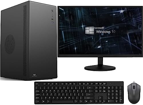 Veno Scorp Optiplex Intel i7 - 2600 Quad Core 16GB RAM 512GB M.2 SSD WiFi Windows 10 Desktop PC 21.5 - inch V100 Computer Bundle - Amazing Gadgets Outlet