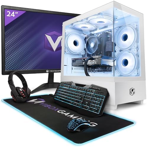 Vibox V - 217 Gaming PC - AMD Ryzen 5 4500 Processor - Nvidia GTX 1650 4GB Graphics Card - 16GB RAM - 480GB SSD - Windows 11 - WiFi - Amazing Gadgets Outlet