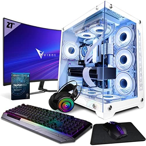 Vibox VIII - 223 Gaming PC - Intel i9 11900F Processor - Nvidia RTX 4060 8GB Graphics Card - 32GB RAM - 1TB NVMe SSD - 700W PSU - Windows 11 - WiFi - Amazing Gadgets Outlet