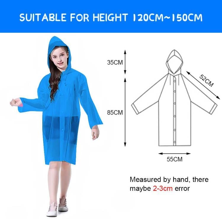 Vicloon Portable Raincoat, Rain Poncho Waterproof with Hoods and Sleeves, Reusable Rain Resistant Poncho for Camping, Emergency Situations, Travel - Amazing Gadgets Outlet