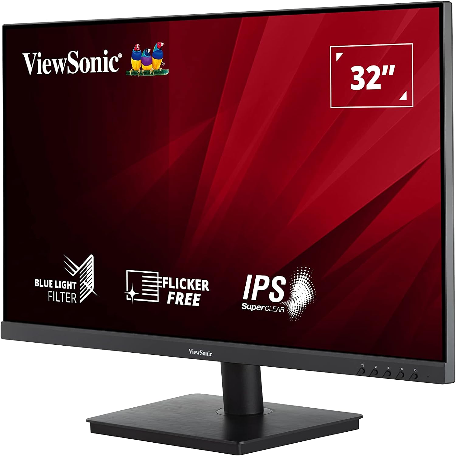 ViewSonic VA3209 - MH 32 - inch 1080p FHD IPS Monitor, 75Hz VRR, with HDMI, DisplayPort, Integrated Speakers - Amazing Gadgets Outlet