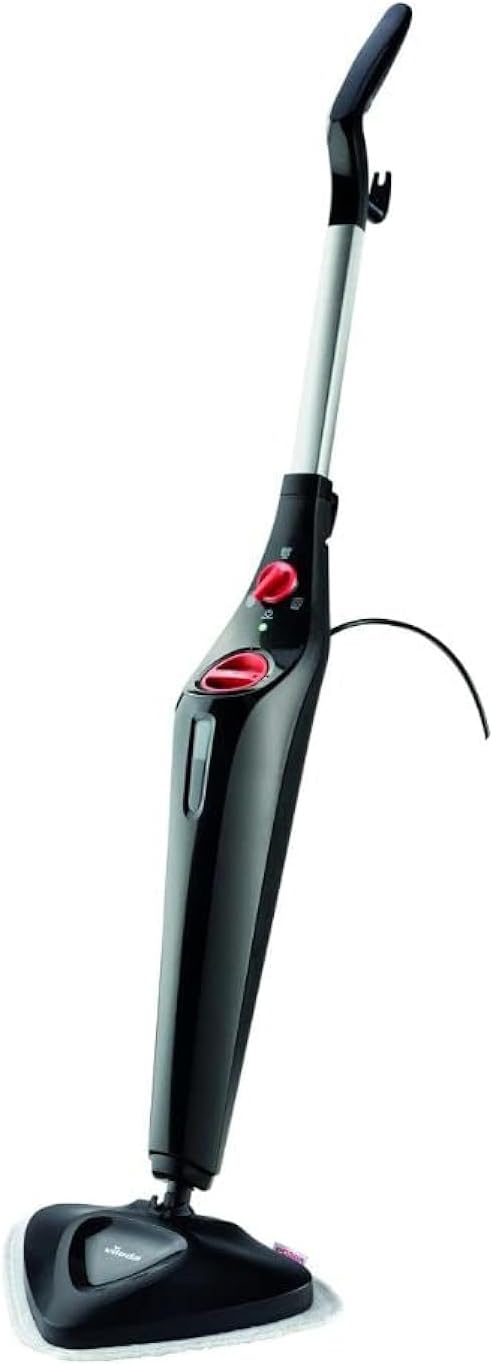 Vileda Steam Mop Steam PLUS, Black Steam Cleaner for all floors, Kills and Removes Viruses, Germs and Bacteria up to 99.9%, 3 Steam Settings, 400ml Water Tank, Heats in 15 seconds, Reaches in Corners   Import  Single ASIN  Import  Multiple ASIN × - Amazing Gadgets Outlet