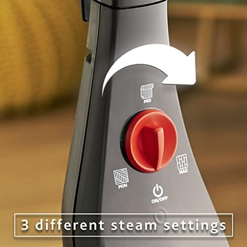 Vileda Steam Mop Steam PLUS, Black Steam Cleaner for all floors, Kills and Removes Viruses, Germs and Bacteria up to 99.9%, 3 Steam Settings, 400ml Water Tank, Heats in 15 seconds, Reaches in Corners   Import  Single ASIN  Import  Multiple ASIN × - Amazing Gadgets Outlet