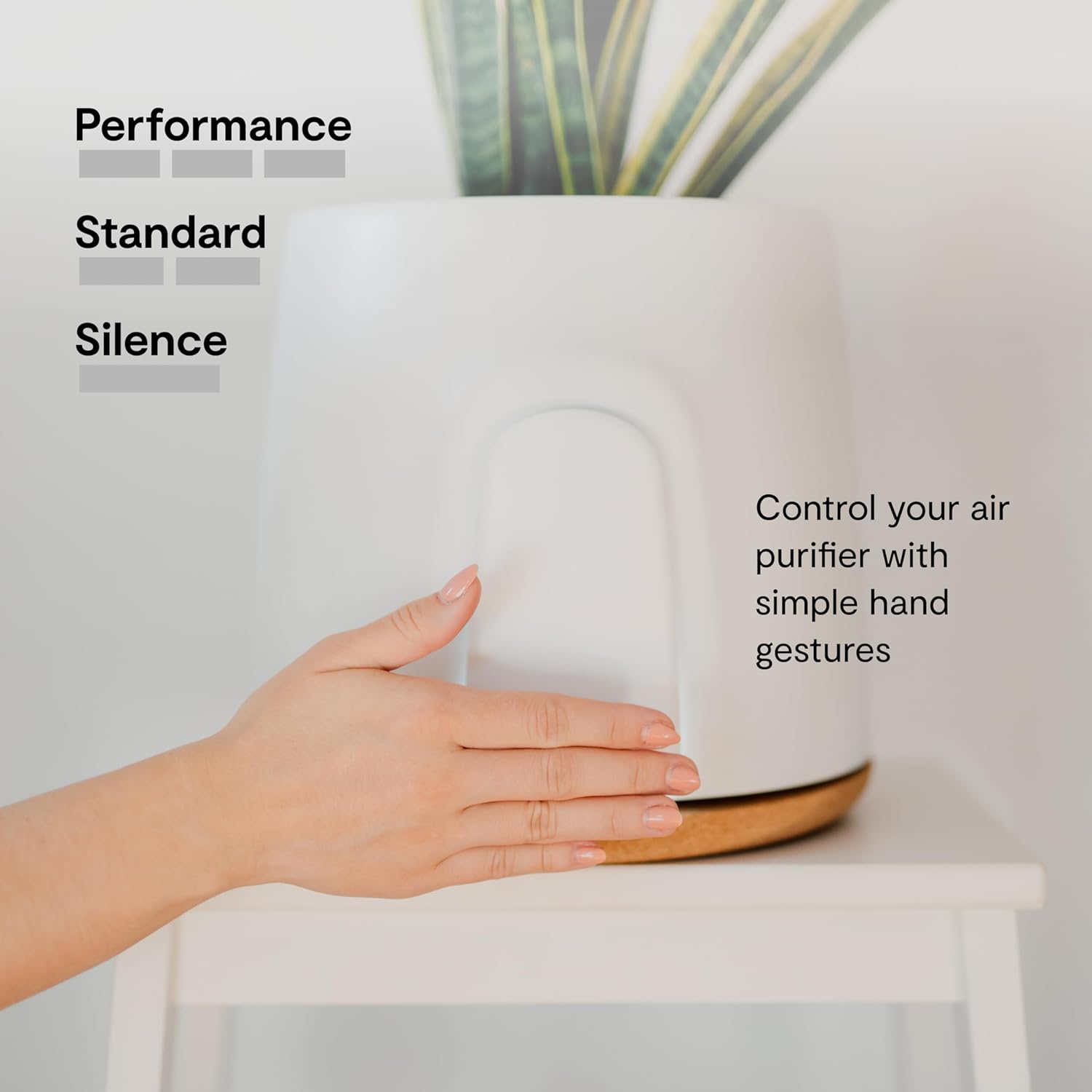 VITESY NATEDE BASIC Air Purifier Without Filters to Change | - 99% of Bacteria, Microbes, Mold, VOCs and Viruses | Capture Ambient Odors | Sustainable and MADE IN ITALY - Amazing Gadgets Outlet