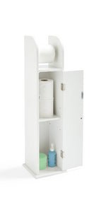 VonHaus Bathroom Floor Cabinet - White Storage Unit w/ 4 Drawers, Cupboard & Adjustable Shelf - Shaker Style Cabinet for Bathroom Organisation - Freestanding Cupboard for Kitchen, Living Room, Hallway   Import  Single ASIN  Import  Multiple ASIN - Amazing Gadgets Outlet