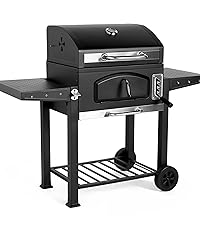 VonHaus Charcoal BBQ – Portable Barrel Barbecue with Warming Rack, Temperature Gauge, Wheels, Large Cooking Grill, Air Vents – 2 in 1 Barbeque and Smoker – Grill Meat, Fish & Vegetables   Import  Single ASIN  Import  Multiple ASIN ×Product custom - Amazing Gadgets Outlet