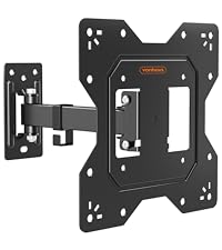 VonHaus Tilt and Swivel TV Wall Bracket for 24 - 65" Screens, Wall Mount w/Spirit Level, 45kg Capacity, Max VESA: 400x400mm, for Curved and Flat Screens - Amazing Gadgets Outlet