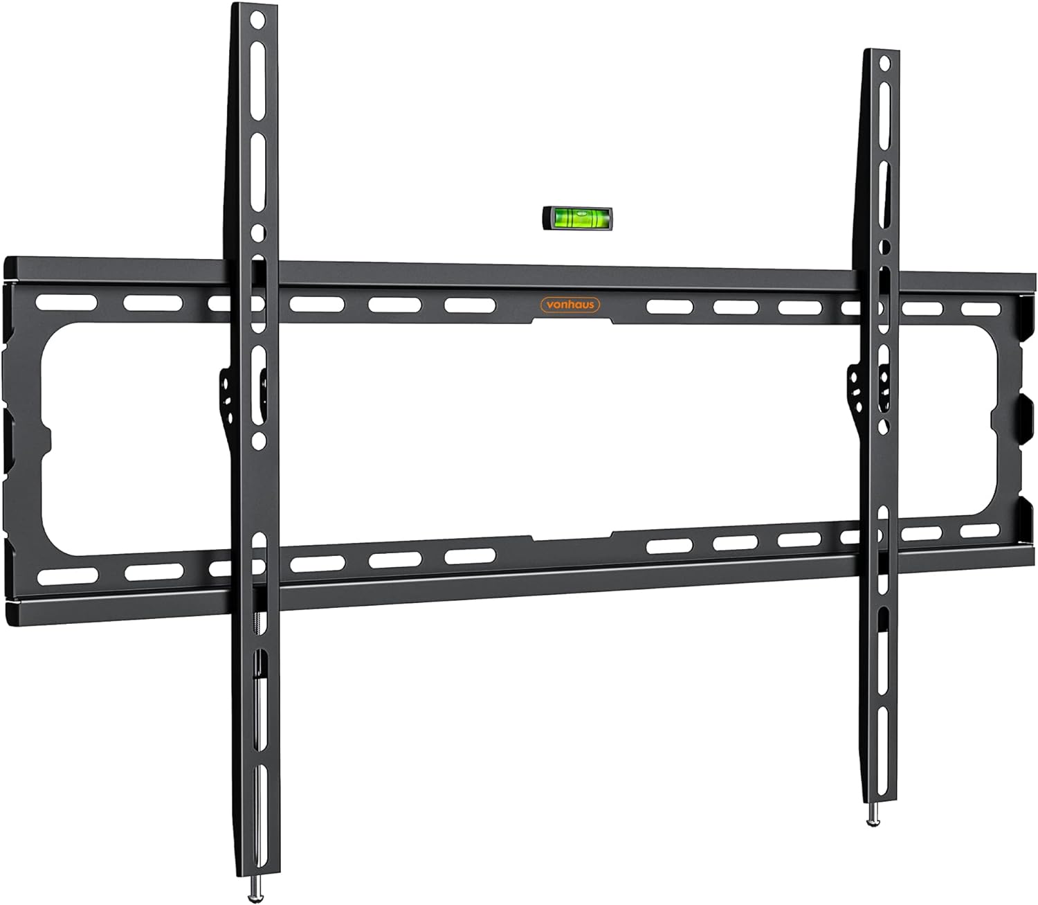 VonHaus TV Wall Bracket for 37 - 80" Screens, Ultra - Slim TV Bracket with Spirit Level, Flat to Wall Mount, 45kg Capacity, Max VESA: 600x400mm - Amazing Gadgets Outlet