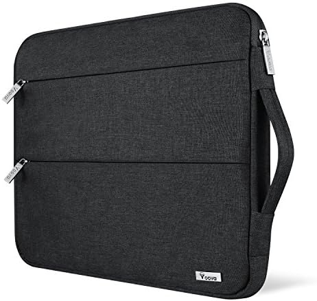 Voova Laptop Case Sleeve 15.6 16 Inch with Handle, Waterproof Slim Computer Cover Bag Compatible with MacBook Pro 16 M1/M2 2021 - 2023, Lenovo Yoga 7i 16, 15.6” Hp ASUS Acer Laptop,Grey - Amazing Gadgets Outlet