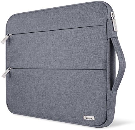 Voova Laptop Case Sleeve 15.6 16 Inch with Handle, Waterproof Slim Computer Cover Bag Compatible with MacBook Pro 16 M1/M2 2021 - 2023, Lenovo Yoga 7i 16, 15.6” Hp ASUS Acer Laptop,Grey - Amazing Gadgets Outlet