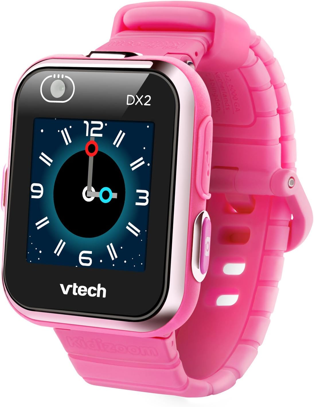 VTech Kidizoom Smart Watch DX2, Pink Watch for Kids with Games, Camera for Photos & Videos, Colour Screen, Photo Effects & More, for Infants aged 4, 5, 6, 7 + years, English Version - Amazing Gadgets Outlet