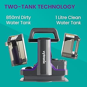 Vytronix SWASH450P Spot Cleaner | Spot & Stain Remover | Clean Up Spills & Pet Messes from Carpets, Stairs, Upholstery & Car Seats | Self Cleaning Function, 450W, 1L Capacity Twin Tank Spot Washer   Import  Single ASIN  Import  Multiple ASIN ×Pro - Amazing Gadgets Outlet