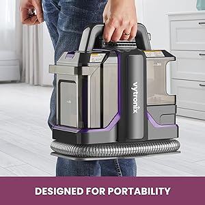 Vytronix SWASH450P Spot Cleaner | Spot & Stain Remover | Clean Up Spills & Pet Messes from Carpets, Stairs, Upholstery & Car Seats | Self Cleaning Function, 450W, 1L Capacity Twin Tank Spot Washer   Import  Single ASIN  Import  Multiple ASIN ×Pro - Amazing Gadgets Outlet