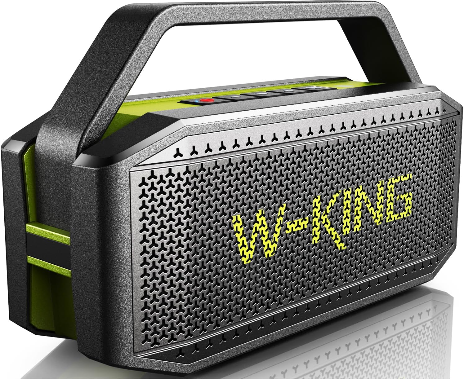 W - KING Portable Bluetooth Speaker, (100W Peak)60W RMS Loud Waterproof Bluetooth Speaker Wireless, Deep Bass/Stereo Pairing/40H/Power Bank/TF/AUX/EQ/NFC, Large Outdoor Speaker Boom box for Party, Home - Amazing Gadgets Outlet