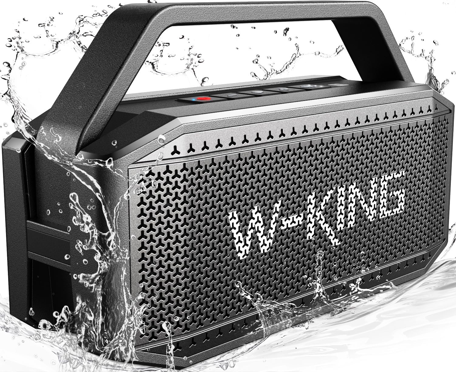 W - KING Portable Bluetooth Speaker, (100W Peak)60W RMS Loud Waterproof Bluetooth Speaker Wireless, Deep Bass/Stereo Pairing/40H/Power Bank/TF/AUX/EQ/NFC, Large Outdoor Speaker Boom box for Party, Home - Amazing Gadgets Outlet