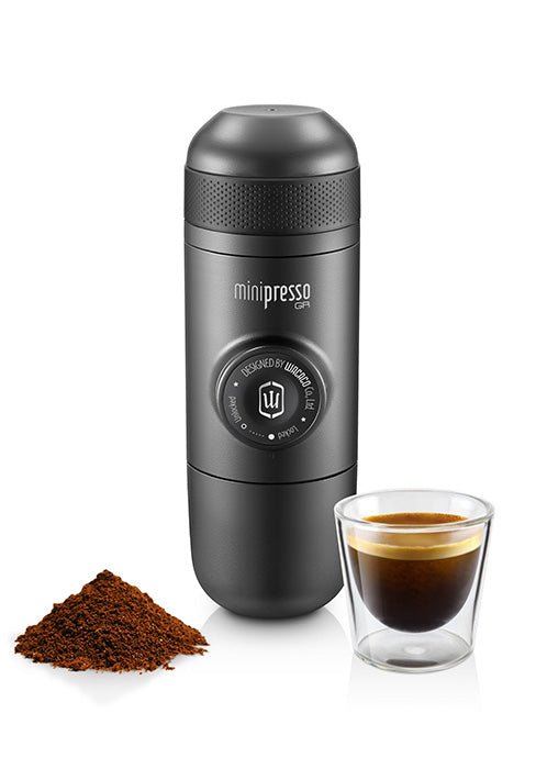 WACACO Minipresso NS2, Portable Espresso Maker Compatible with Nespresso Original Capsules and Compatibles, Manually Operated, 18 Bar Small Handheld Coffee Machine for Travel, Camping - Amazing Gadgets Outlet