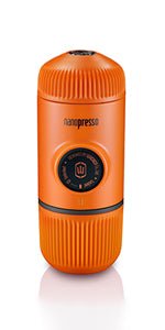 WACACO Nanopresso Portable Espresso Maker Bundled with NS Adapter, Compatible With Ground Coffee&NS Capsule, Travel Coffee Maker, 18 Bar Pressure, Manually Operated, Perfect for Camping and Adventure - Amazing Gadgets Outlet