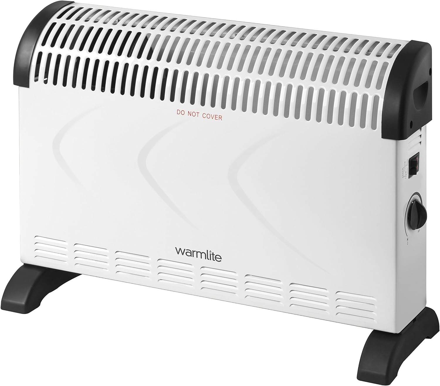 Warmlite WL41007 2000W Convection heater with an Adjustable Thermostat and Overheat Protection, White - Amazing Gadgets Outlet