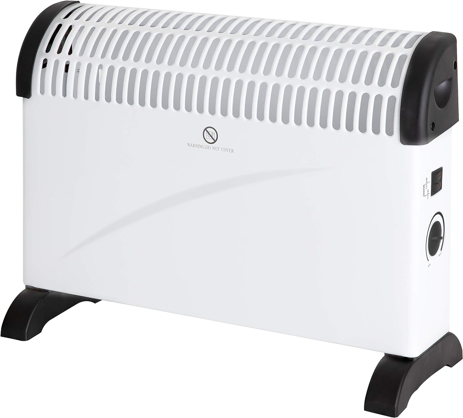 Warmlite WL41007 2000W Convection heater with an Adjustable Thermostat and Overheat Protection, White - Amazing Gadgets Outlet