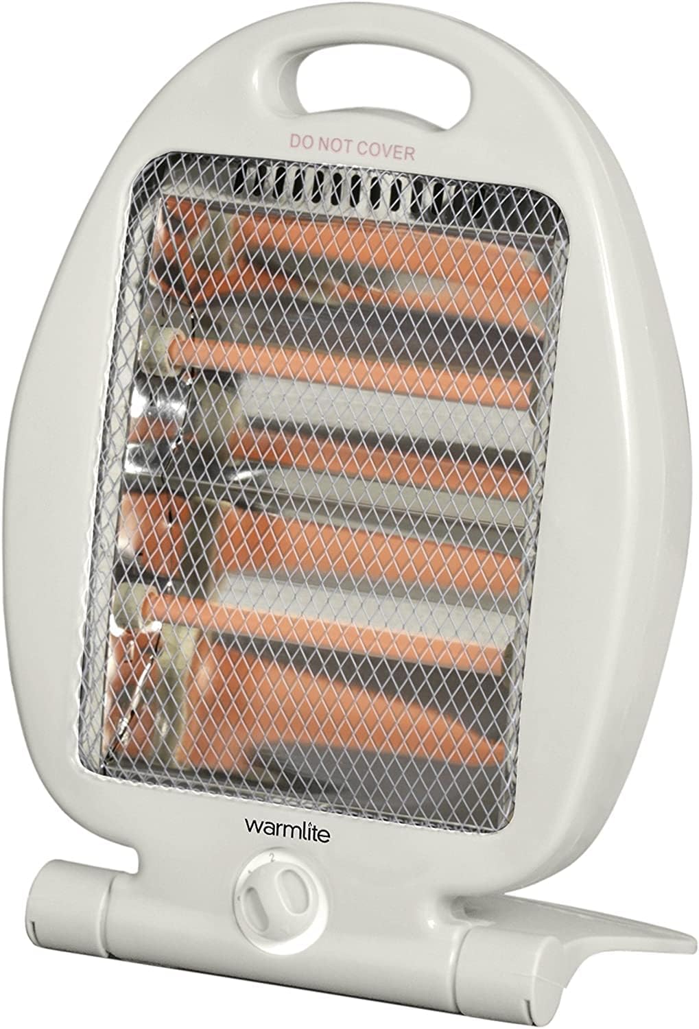 Warmlite WL42006 Folding Quartz Heater, 2 Heat Settings, Carry Handle, 400 - 800 W, White - Amazing Gadgets Outlet