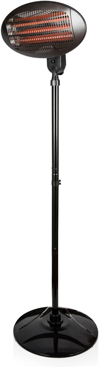 Warmlite WL42009 Quartz Portable Patio Heater with 3 Heat Settings, 5000 Hour Lamp Life, 2000W, Black   Import  Single ASIN  Import  Multiple ASIN ×Product customization General Description Gallery Reviews Variations Additional detai - Amazing Gadgets Outlet