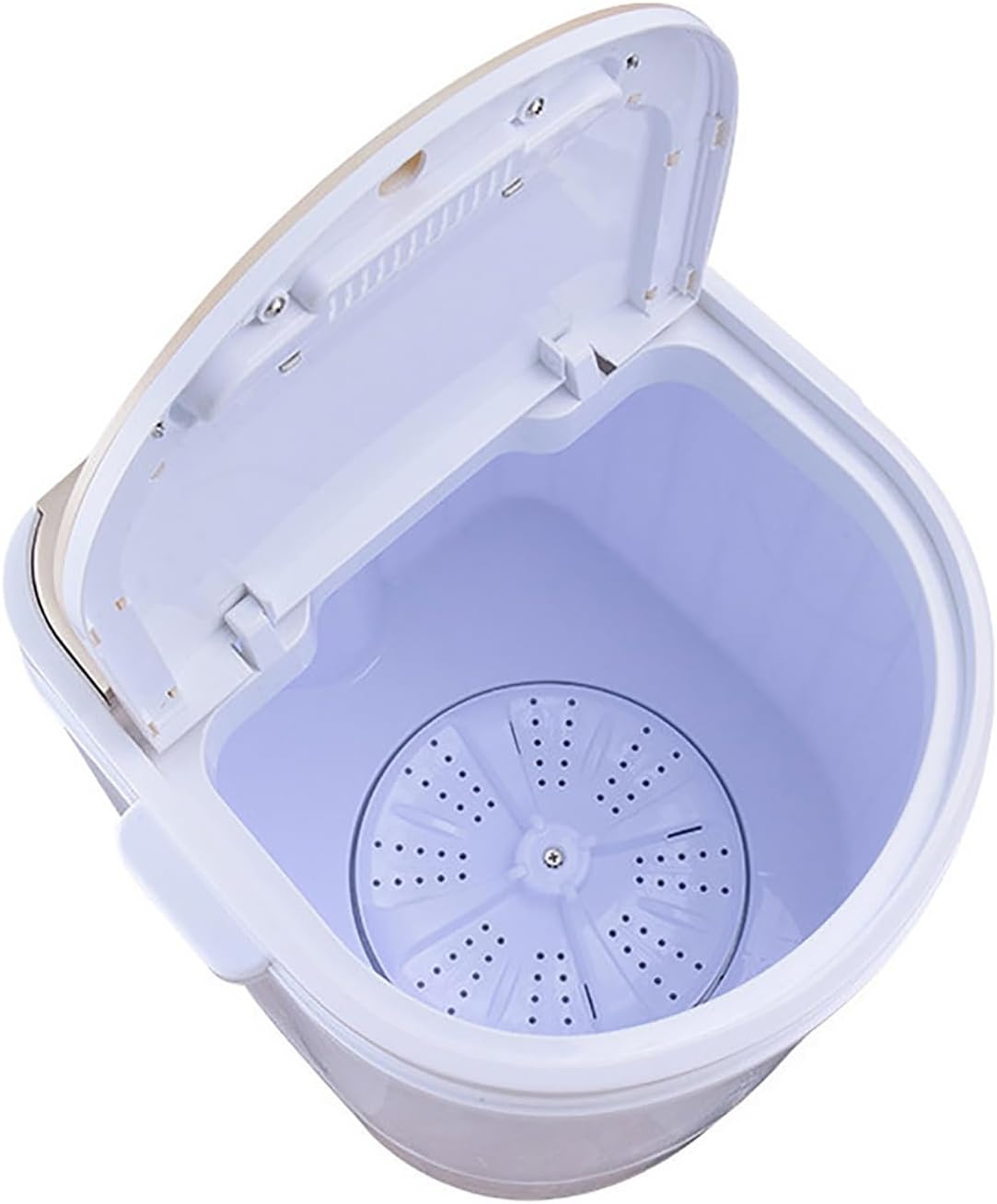 Washing Machine,Mini Portable Integrated Washing and Elution,With Drainage Basket,Washing Weight 2.1 - 4.5kg,for Camping, Caravan, Dorms Apartments, College Rooms - Amazing Gadgets Outlet