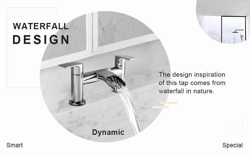 [Waterfall Bath Tap] Hapilife Modern Bathroom Tub Monobloc Bath Filler Mixer Chrome Double Lever   Import  Single ASIN  Import  Multiple ASIN ×Product customization General Description Gallery Reviews Variations Additional details Pr - Amazing Gadgets Outlet