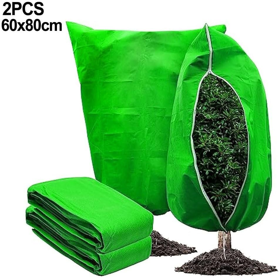 Waterproof Plant Protector, Set of 2 Antifreeze Blankets for Reliable Plant Care (120x180cm) - Amazing Gadgets Outlet