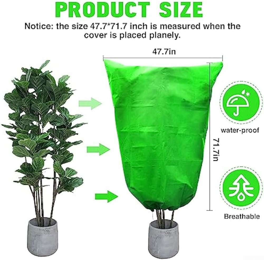 Waterproof Plant Protector, Set of 2 Antifreeze Blankets for Reliable Plant Care (120x180cm) - Amazing Gadgets Outlet