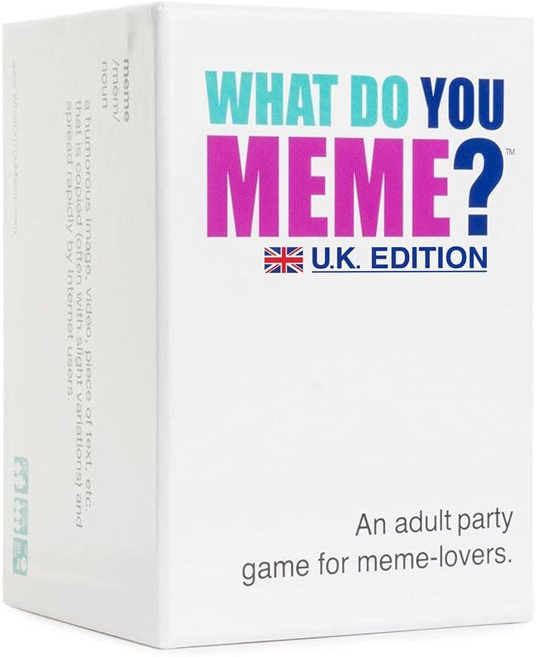 WHAT DO YOU MEME? Core Game - The Hilarious Adult Party Game for Meme Lovers (UK Edition) - Amazing Gadgets Outlet