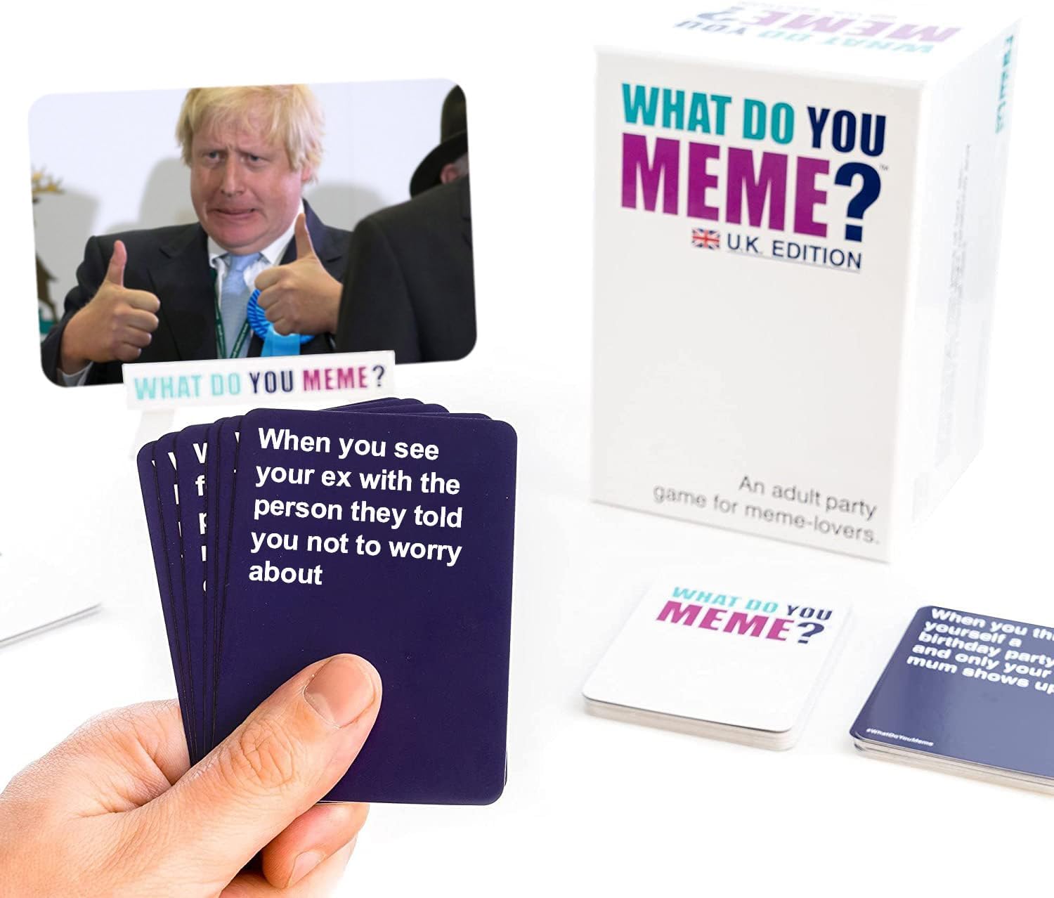 WHAT DO YOU MEME? Core Game - The Hilarious Adult Party Game for Meme Lovers (UK Edition) - Amazing Gadgets Outlet