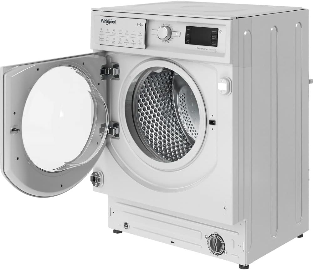 Whirlpool FreshCare BI WDWG 961484 UK Built - in 9/6kg Washer Dryer, 1400rpm, White - Amazing Gadgets Outlet