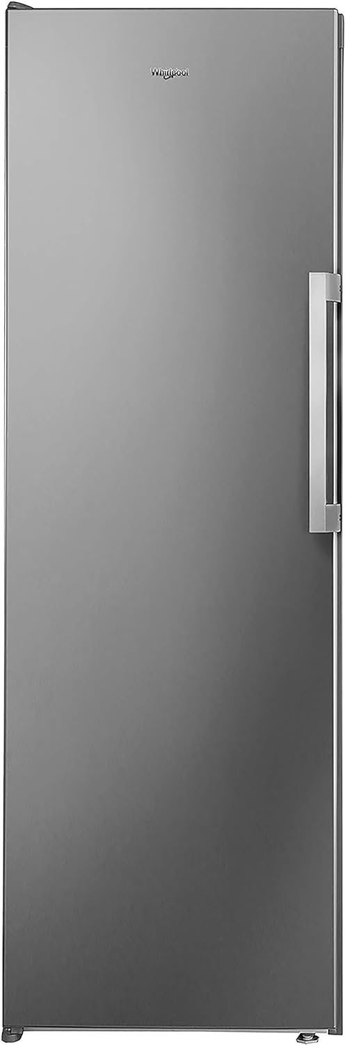 Whirlpool UW8 F2C XLSB UK.1 Freestanding Tall Freezer, 252L, 59.5cm wide, Reversible Door, No Frost, Optic Inox - Amazing Gadgets Outlet