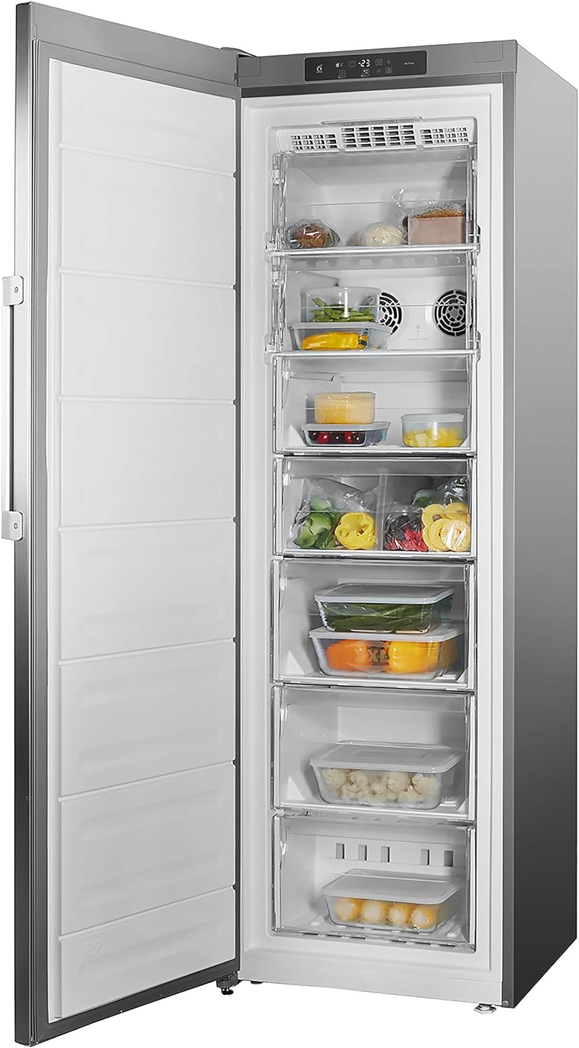 Whirlpool UW8 F2C XLSB UK.1 Freestanding Tall Freezer, 252L, 59.5cm wide, Reversible Door, No Frost, Optic Inox   Import  Single ASIN  Import  Multiple ASIN ×Product customization General Description Gallery Reviews Variations Additi - Amazing Gadgets Outlet