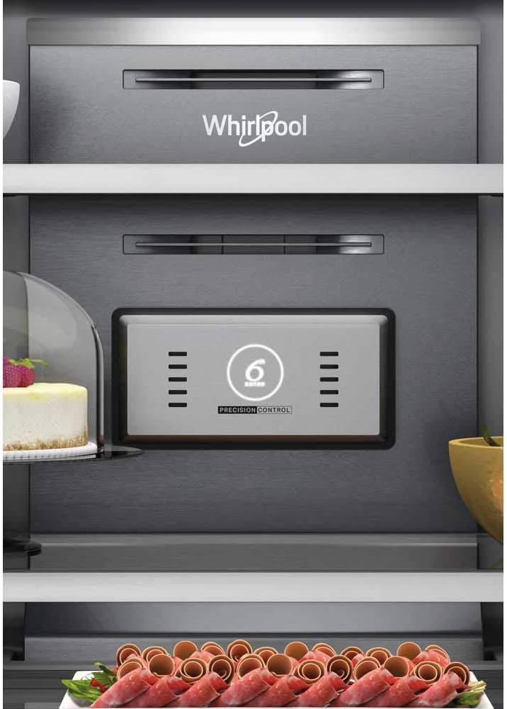 Whirlpool WQ9I FO1BX UK Freestanding Side - by - Side American Fridge Freezer, 554L, 90.5cm wide, Ice and Water Dispenser, No Frost - Amazing Gadgets Outlet