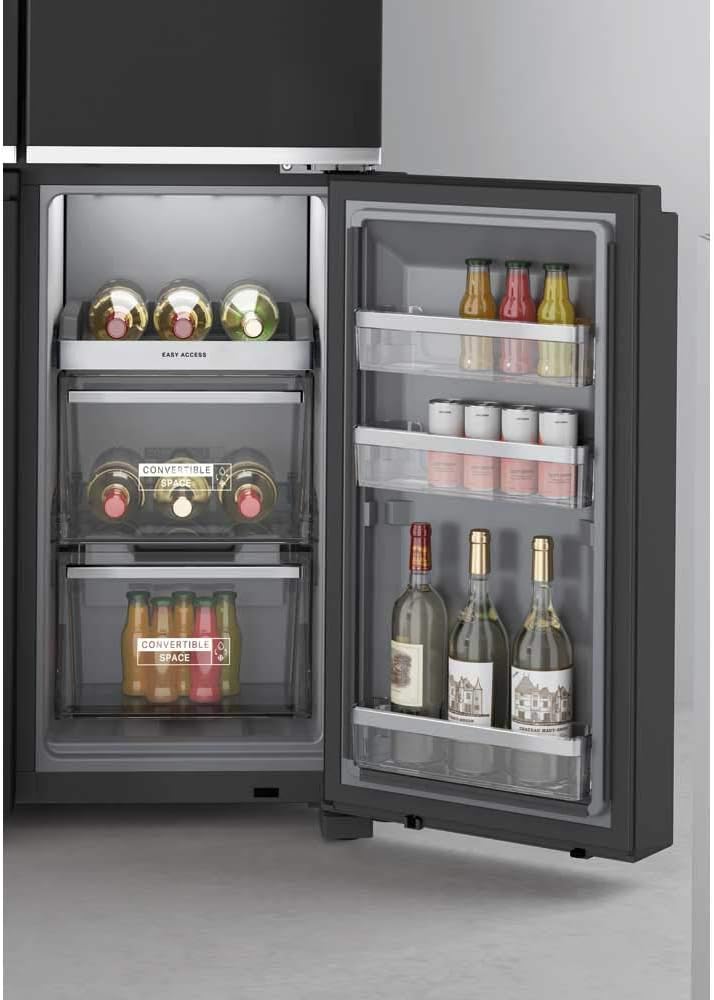 Whirlpool WQ9I FO1BX UK Freestanding Side - by - Side American Fridge Freezer, 554L, 90.5cm wide, Ice and Water Dispenser, No Frost - Amazing Gadgets Outlet