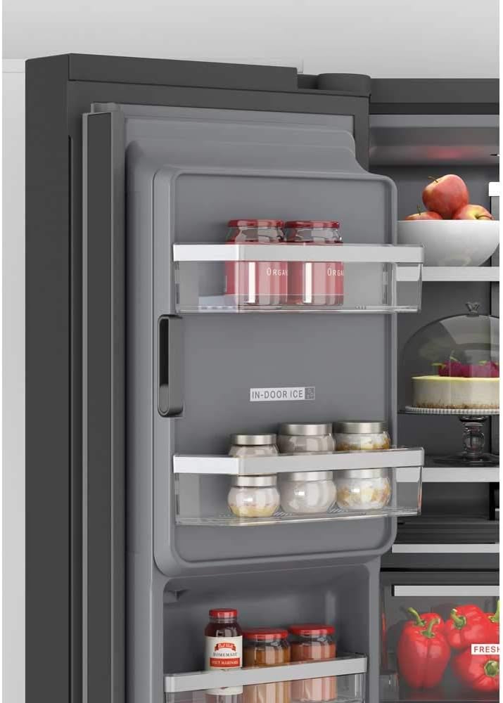 Whirlpool WQ9I FO1BX UK Freestanding Side - by - Side American Fridge Freezer, 554L, 90.5cm wide, Ice and Water Dispenser, No Frost - Amazing Gadgets Outlet